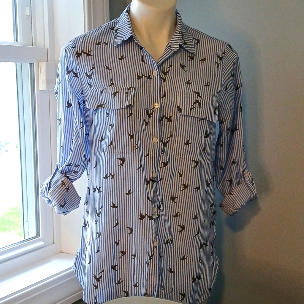 Express Portofino_ blue stripes_m